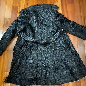Black Custo Coat